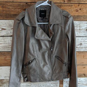 Forever 21 Faux leather moto jacket. size: S